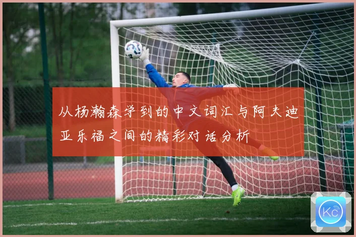 从杨瀚森学到的中文词汇与阿夫迪亚乐福之间的精彩对话分析